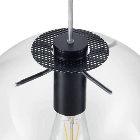 Lampa wisząca TONDA czarna 25 cm -  ST-8722P-S black - Step Into Design